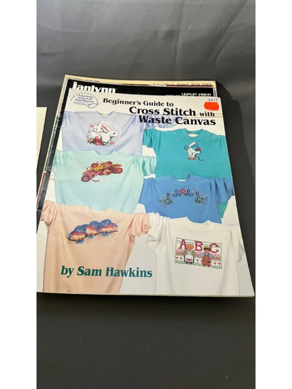 22 Vintage Cross Stitch Patterns For Sweatshirts 1980s Booklets Bundle